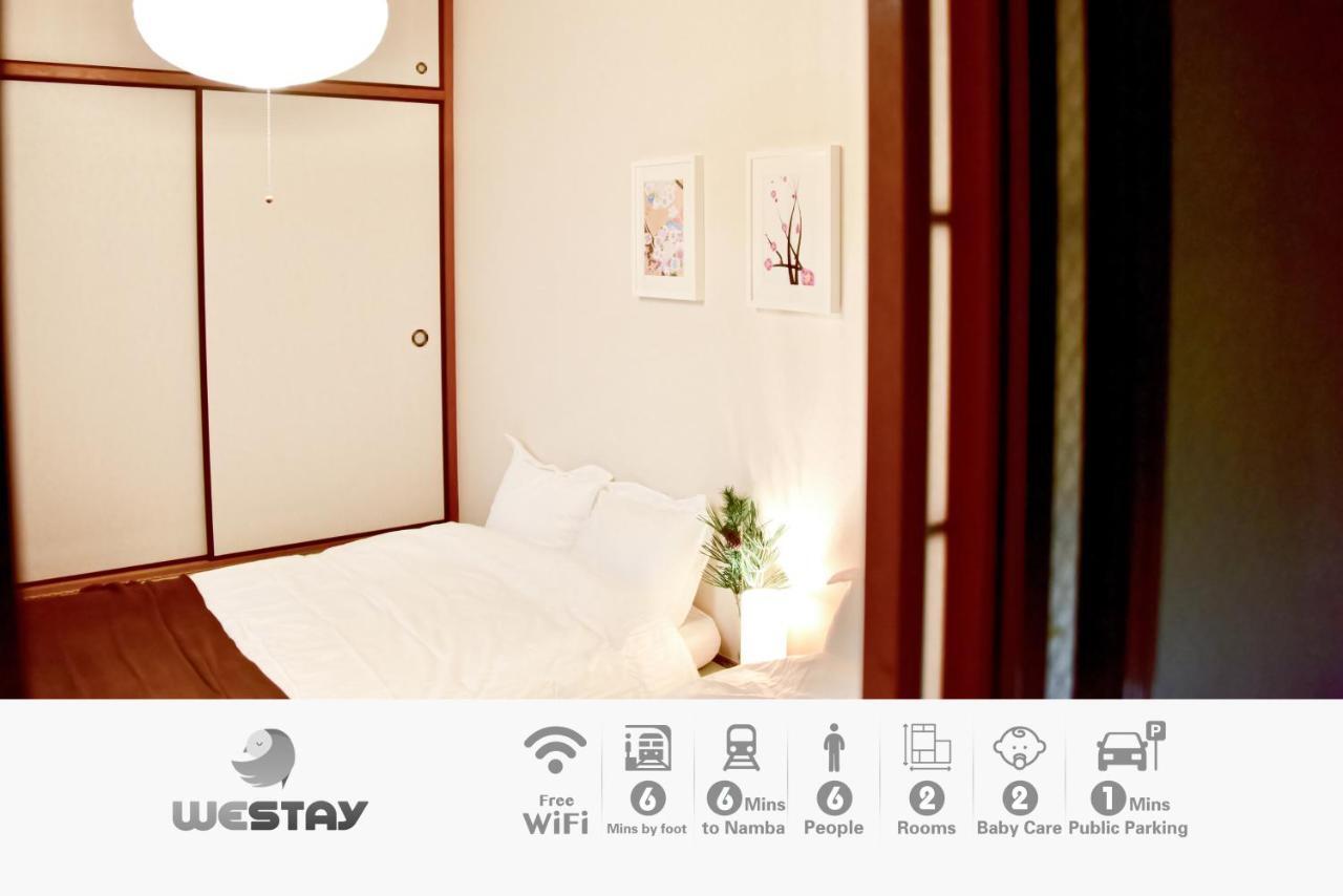 Westay Designers House/6 Mins To Shinsaibashi201 Osaka Exteriör bild